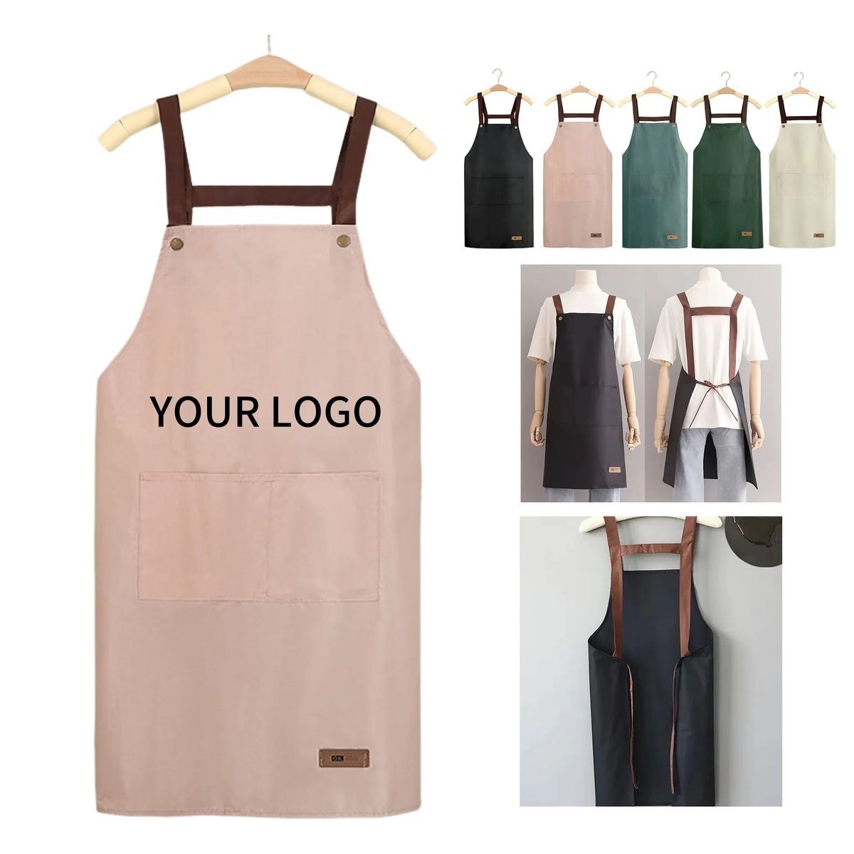 Protective Cooking Apron for Home or Restaurant Use 6
