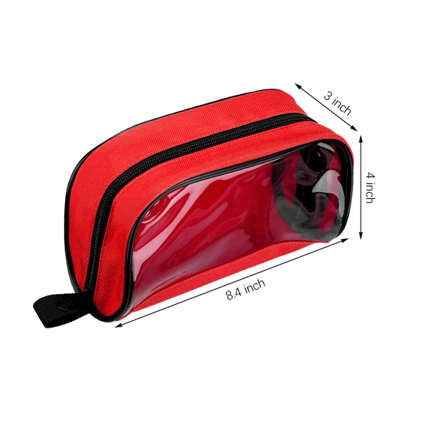 Transparent Travel First Aid Medical Kit Accessory Pouches 3