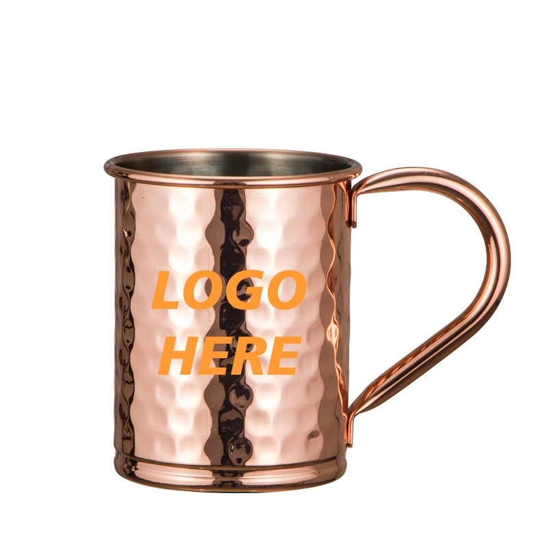 Custom 13.5 oz Stainless Steel Moscow Mule Mug 6