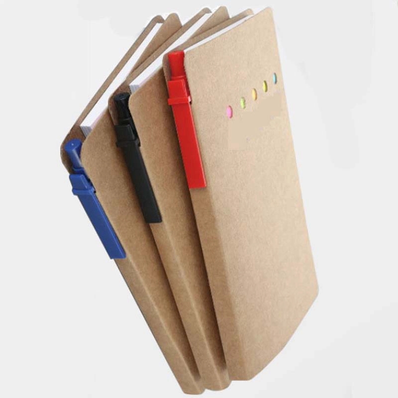 Eco Sticky Notes & Memo Pads With Recycle Paper Pen 6