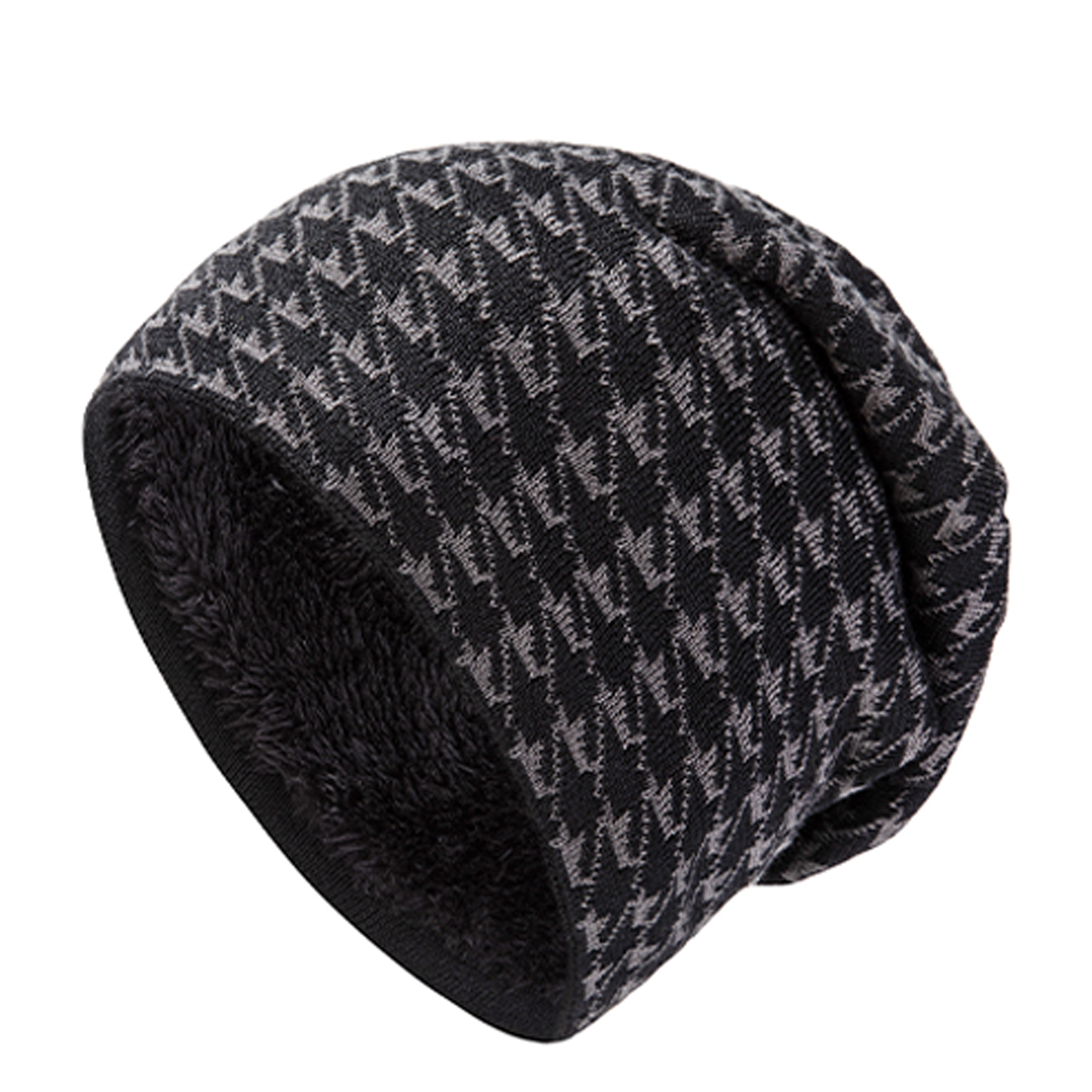 Mens Plus Fleece Ear Protection Hat 3