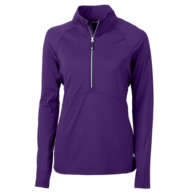 Cutter & Buck Ladies Adapt Eco Knit Stretch Pullover 3
