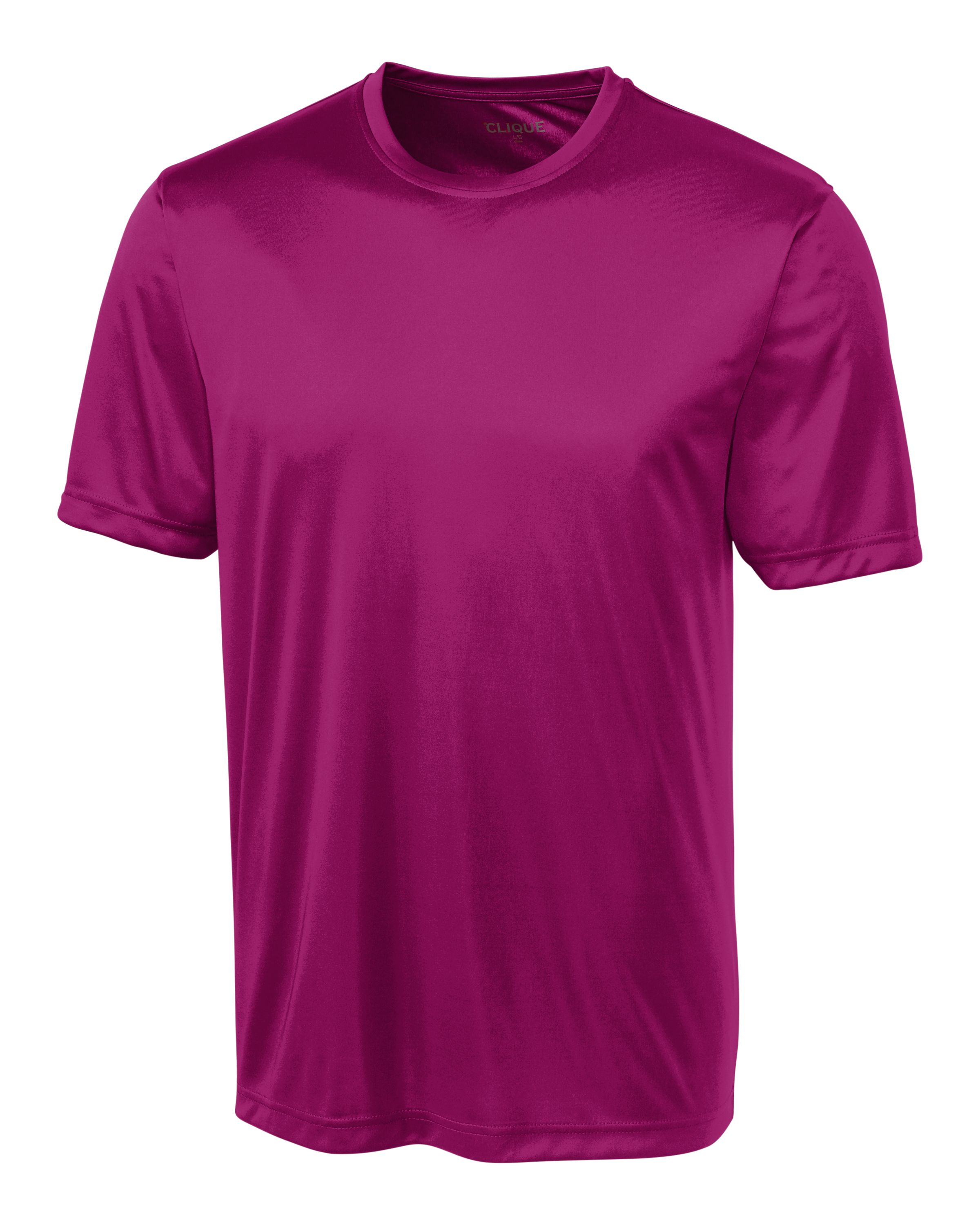 Clique Spin Solution-dyed Performance Jersey Mens Short Sleeve Tee 29