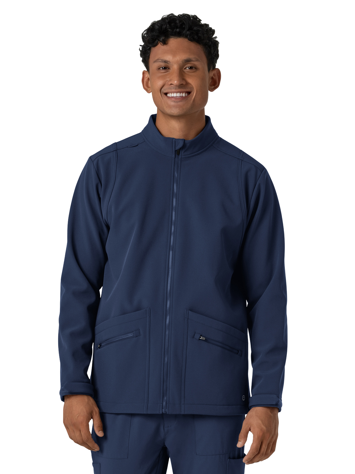 Wink- Layers - Men's Four-Pocket Soft Shell Scrub Jacket 12
