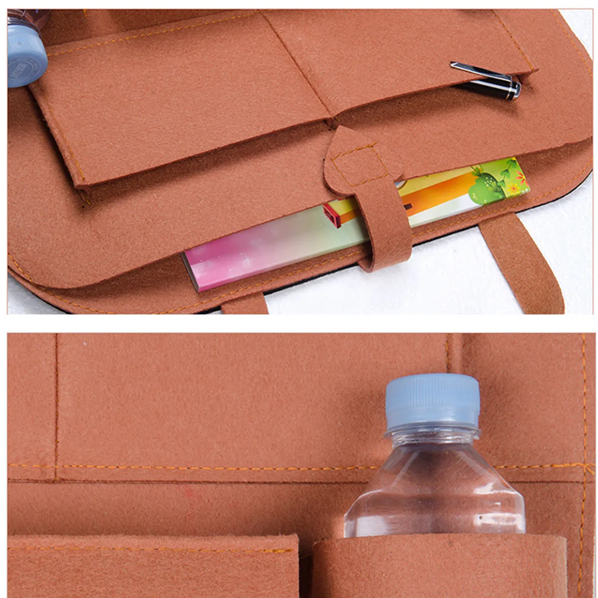 Car Seat Back Bag Stowing Tidying Organizer Hanging Storage 7