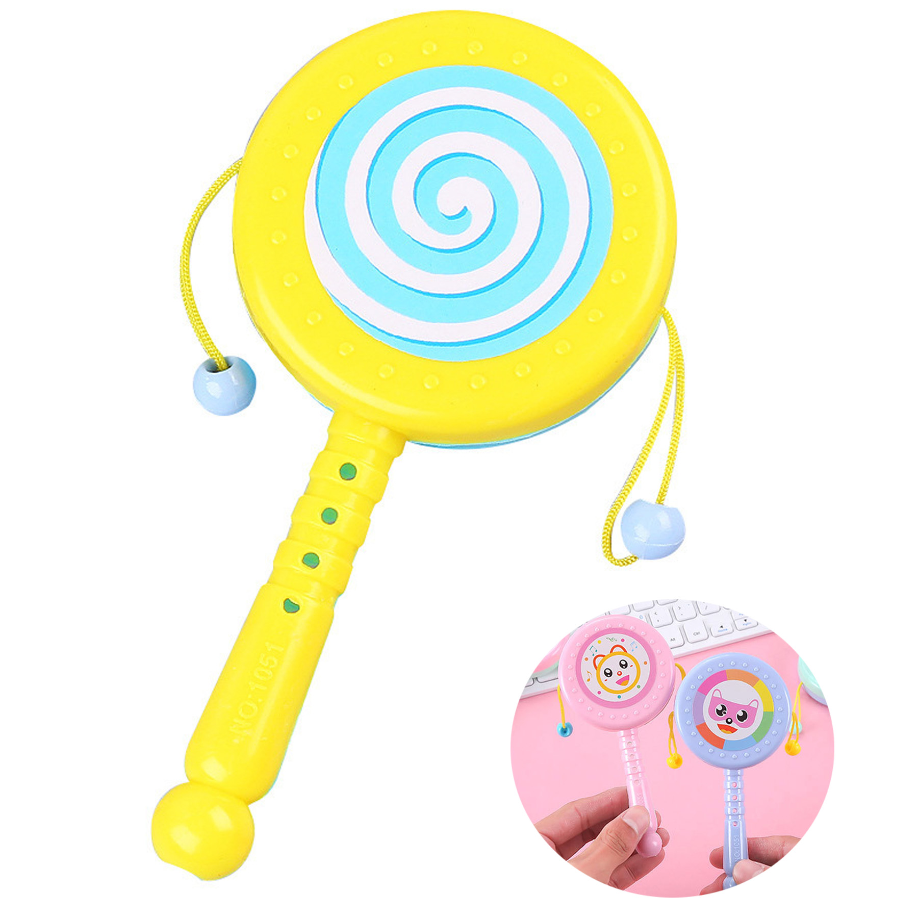 Baby Toy Whistle Rattle 2