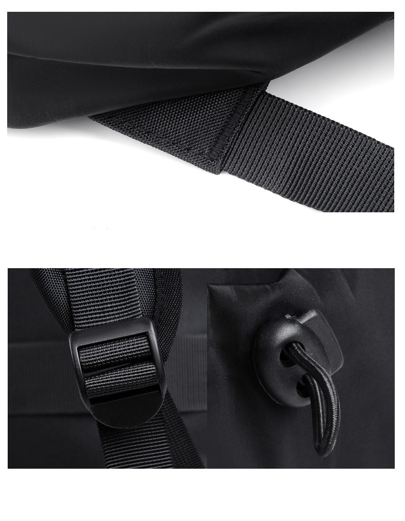 Water Resistant Lightweight Backpack With USB Charging Port 6
