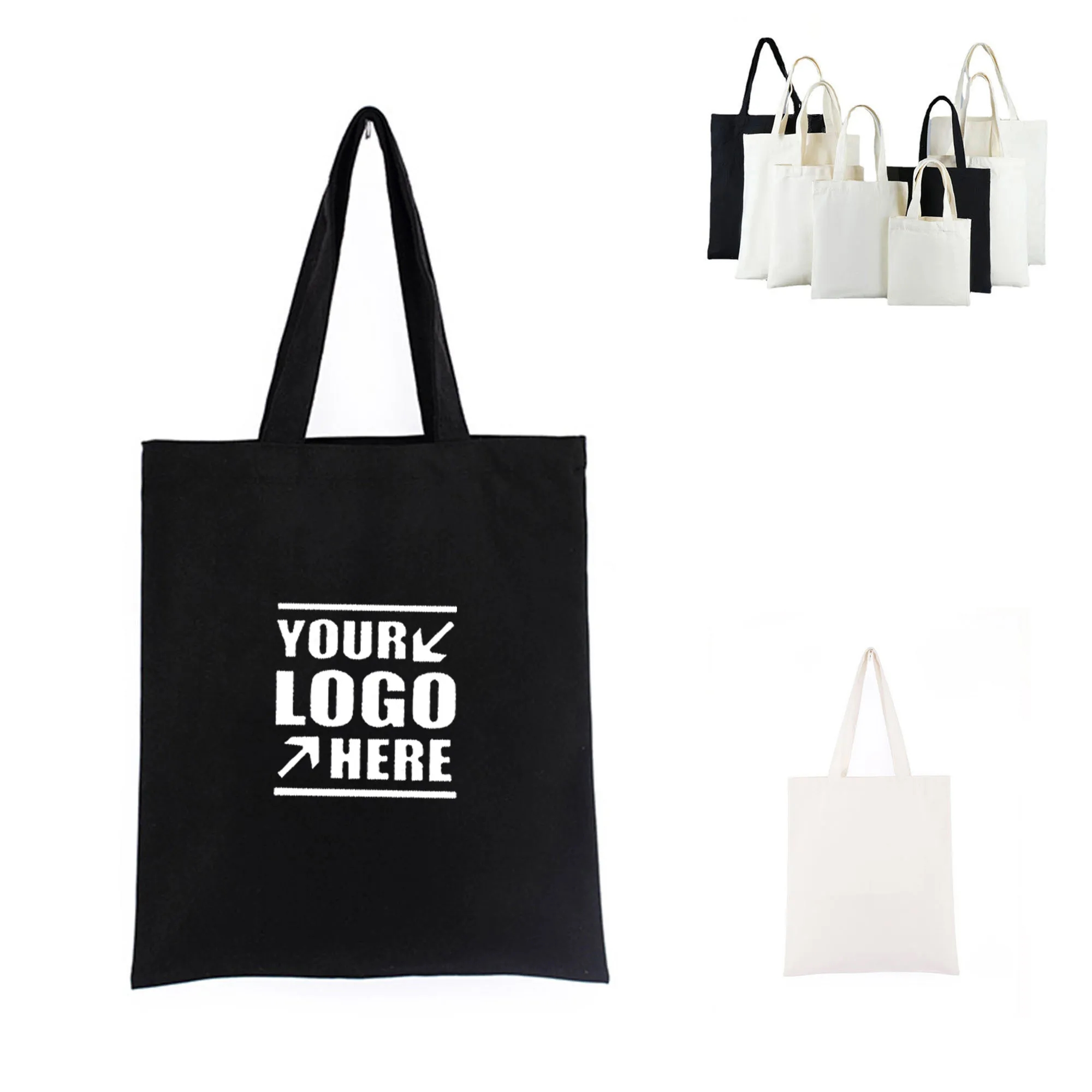 Reusable Canvas Tote Shopping Bag