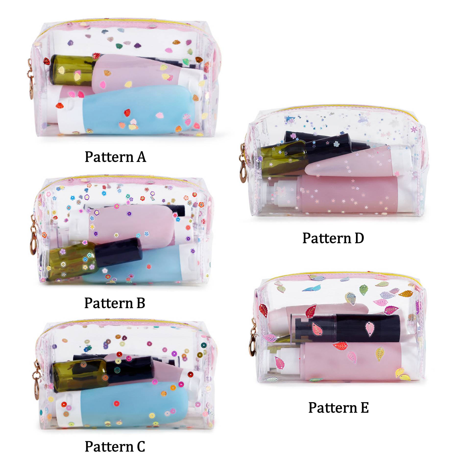 Travel Clear Makeup Bag 4