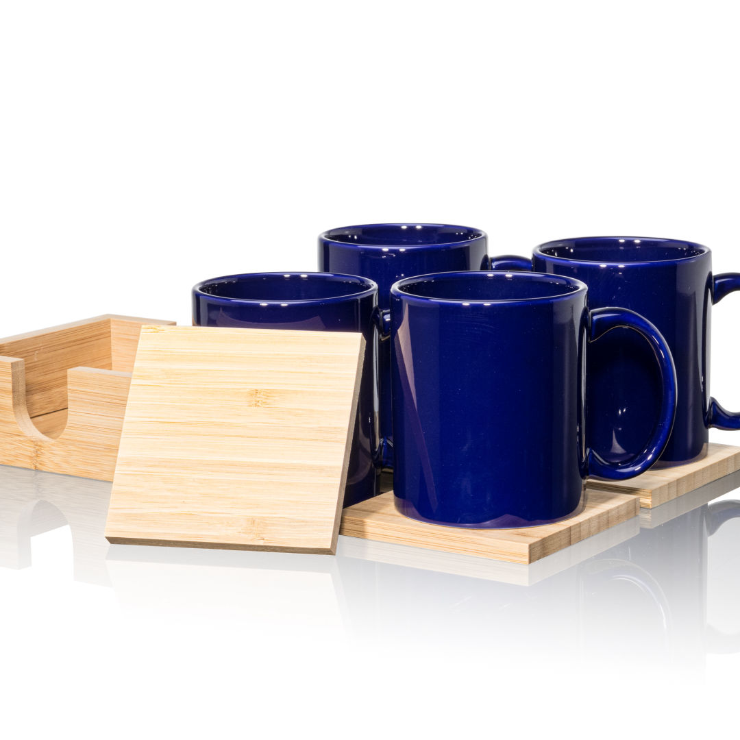 Malibu Mug & Coaster Set 12