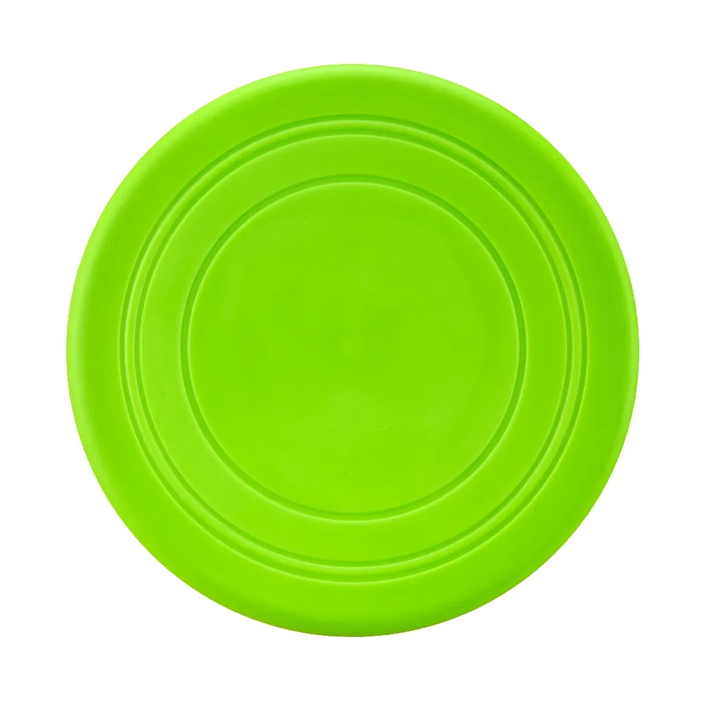 7 in Interactive Lightweight Dog Flying Disc Toy Soft Rubber 13