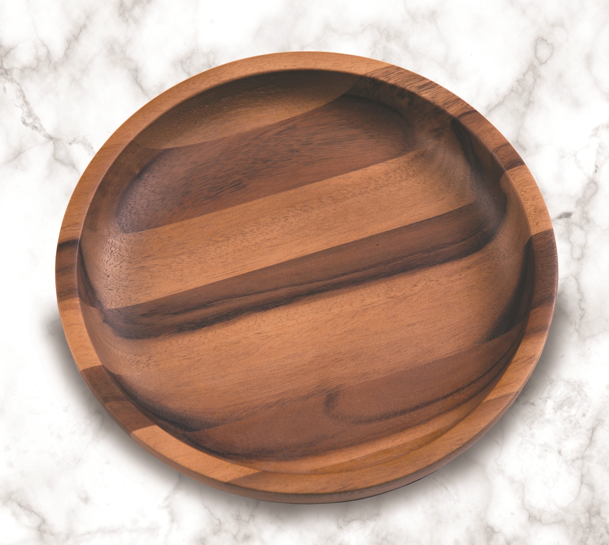 Grand Acacia Shallow Tray 3