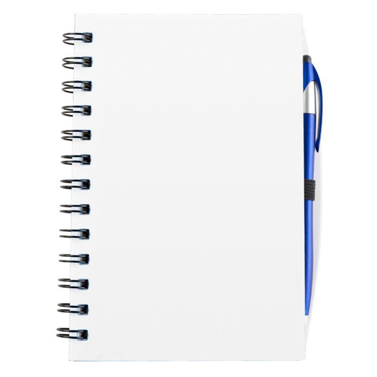 SpiralScript 5.5 x 7 Plastic Spiral Journal with Pen 9