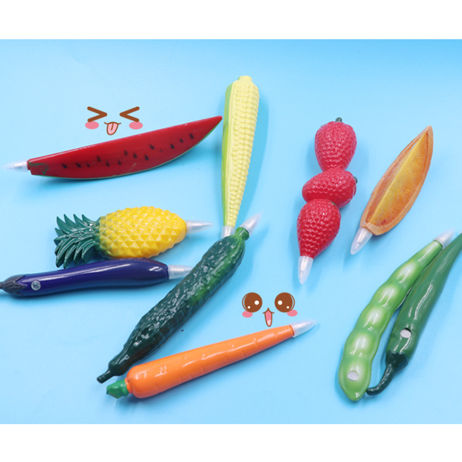 Cute Korean Version Of Vegetables Ballpoint Pen Fruit 4