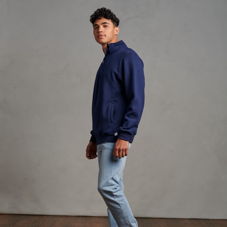 RUSSELL ATHLETIC DRI-POWER® Unisex Quarter-Zip 4