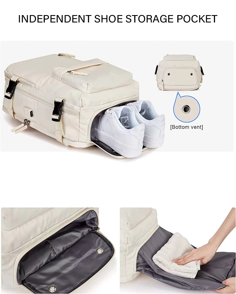 Gym Backpack Waterproof Business Laptop Bag 13