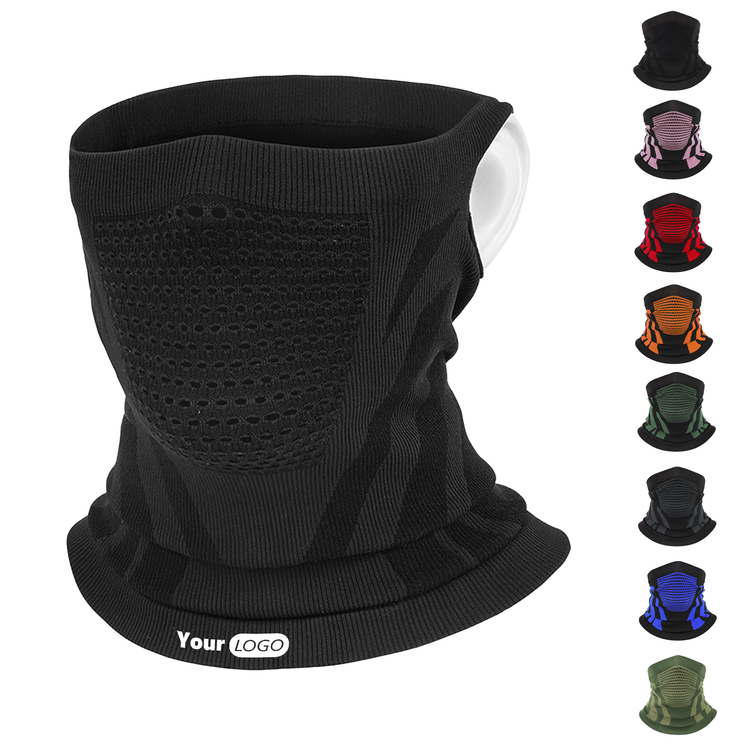 Polyester Seamless Thermal Mask 3