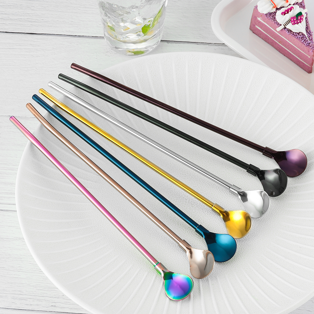 2 in 1 Stainless Steel Drinking Straw 4