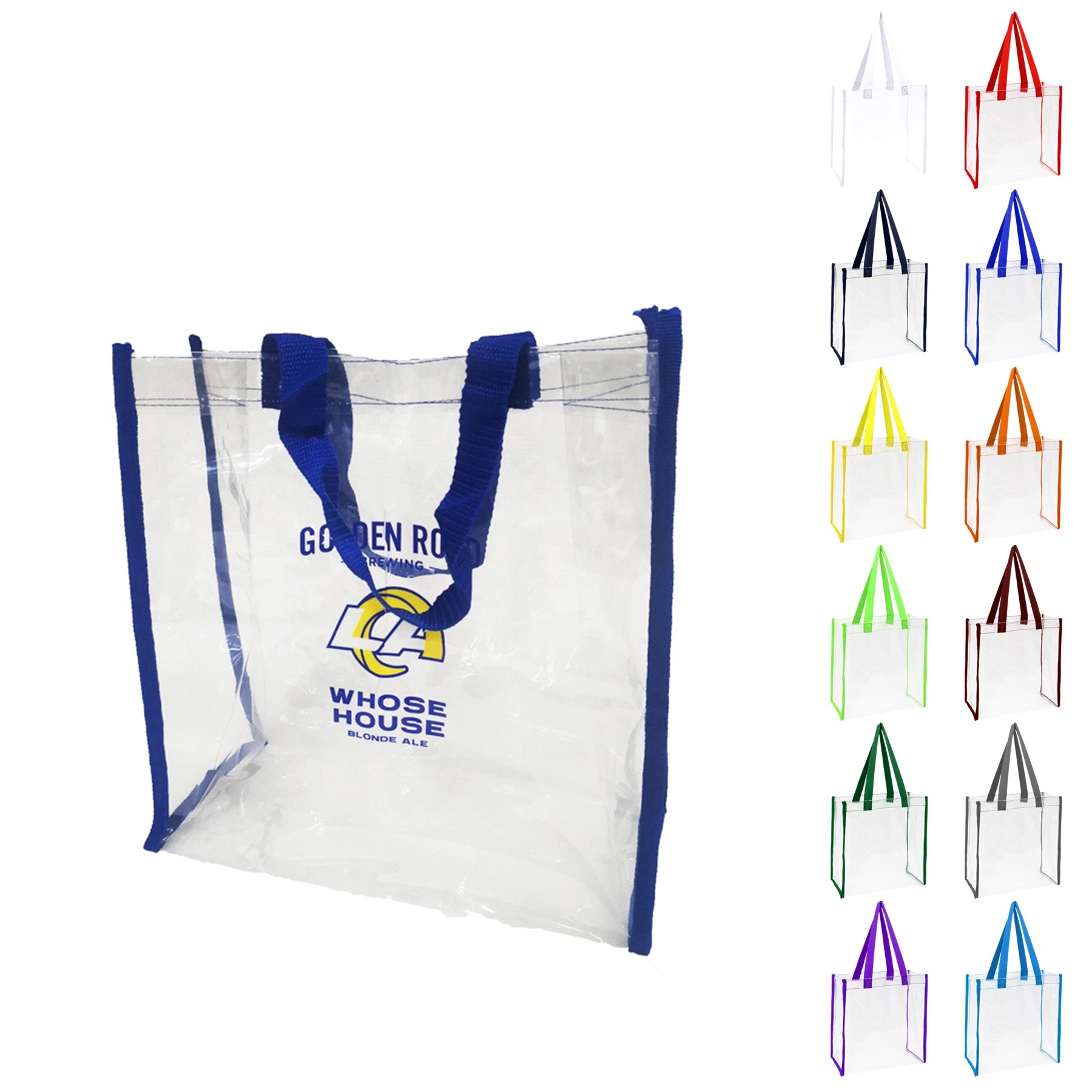 Clear Stadium Tote Bag 1