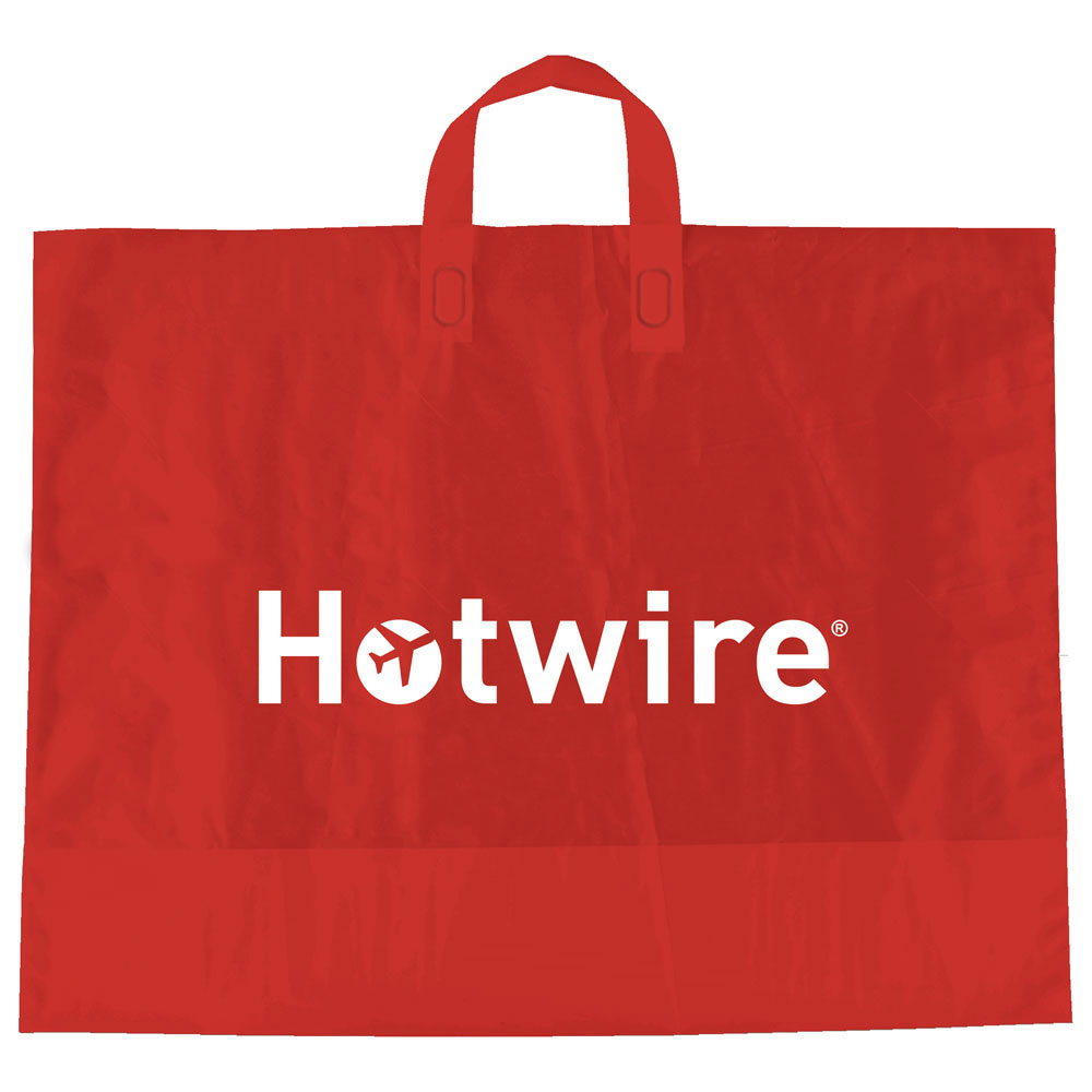 Color Frosted Soft Loop Handle Bags 5