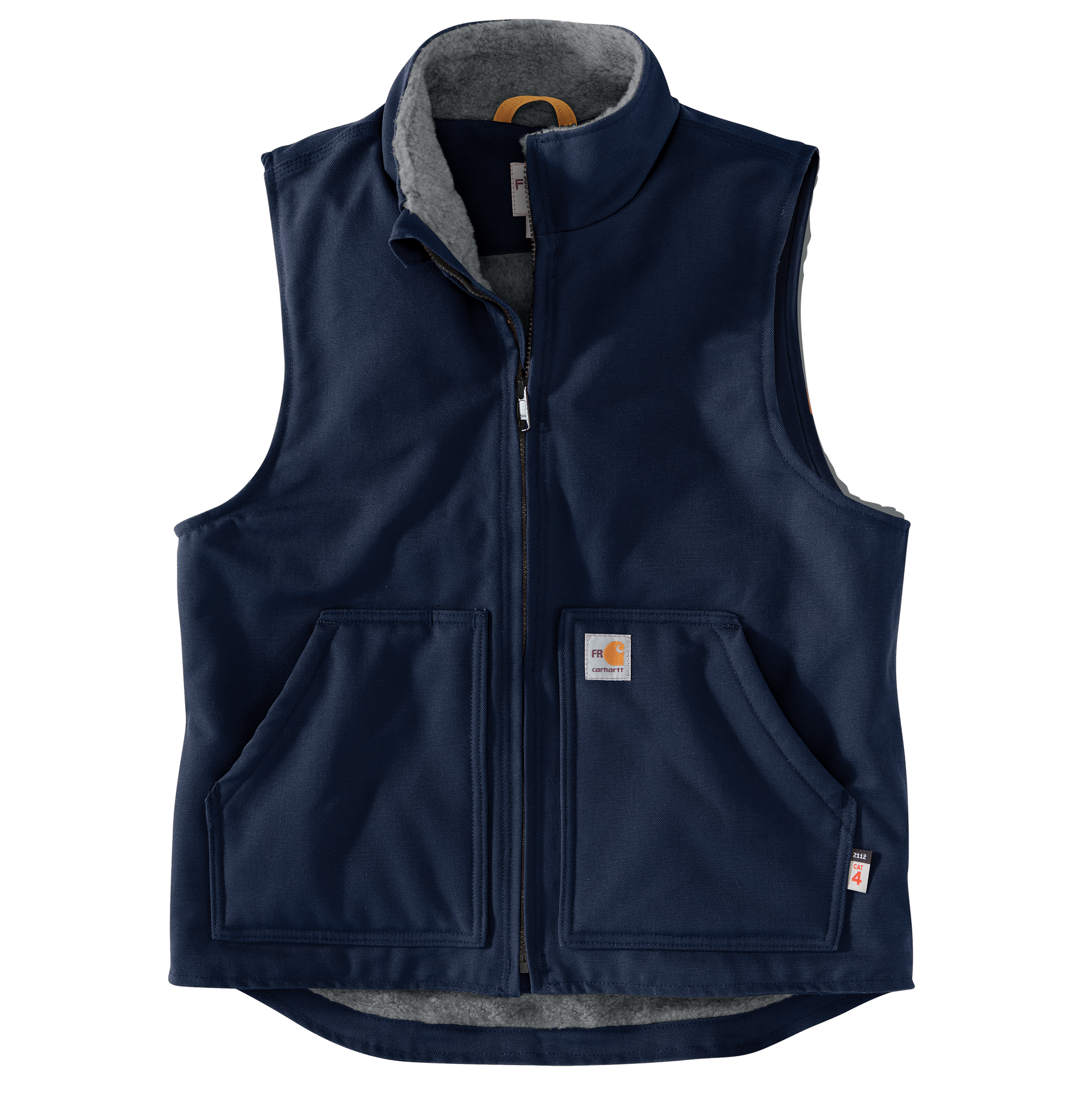Carhartt Mens FR Duck Mock Neck Vest 6