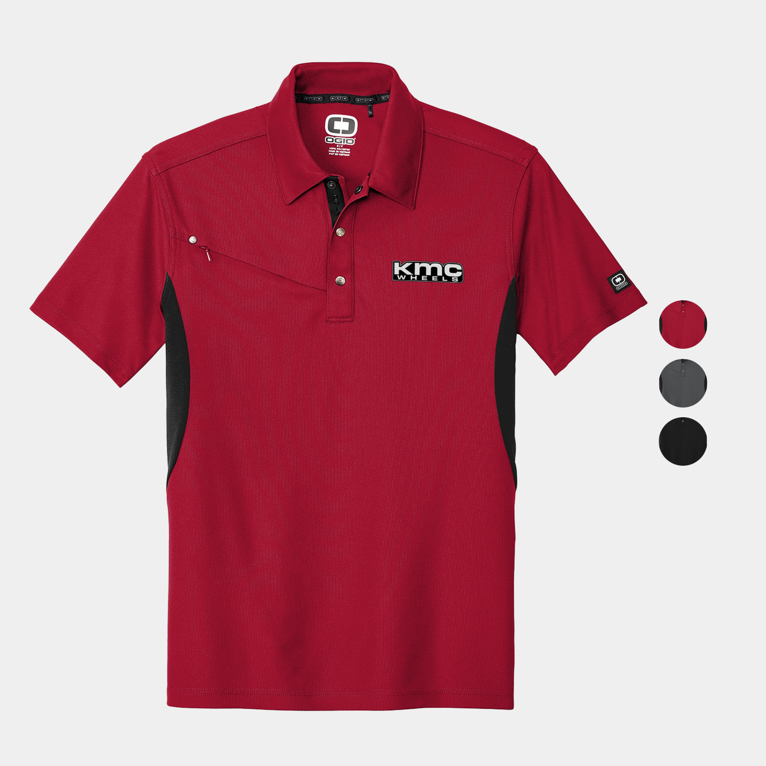 OGIO® Polo w/ Zippered Pocket 4
