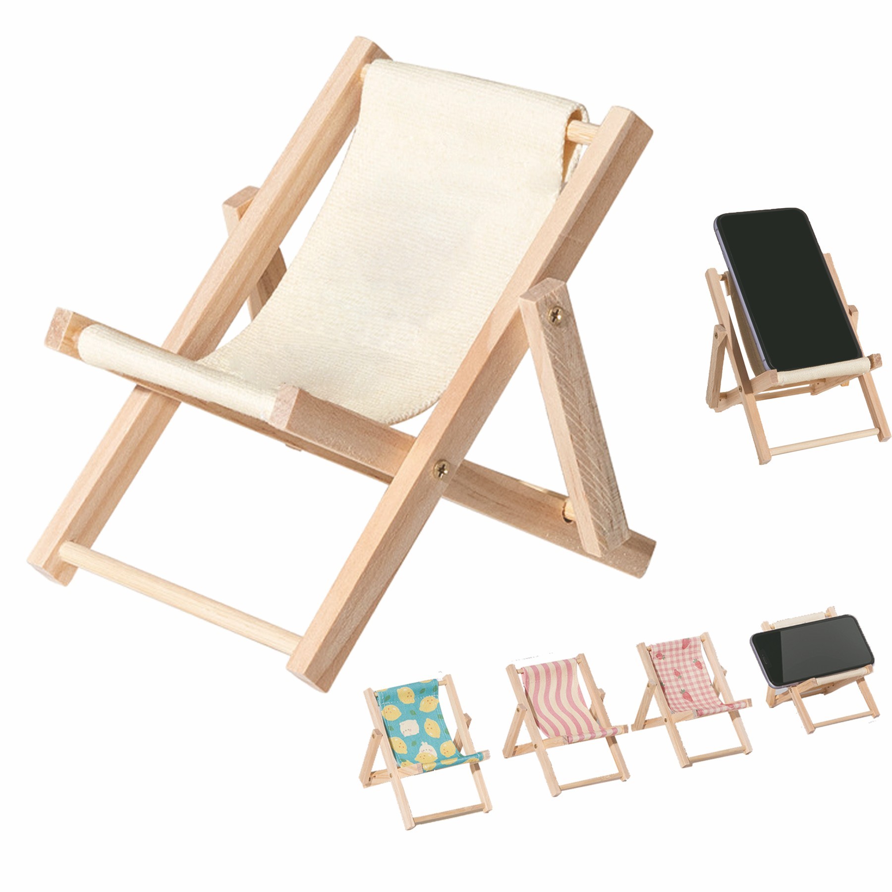 Portable Foldable Beach Chair Phone Stand 2