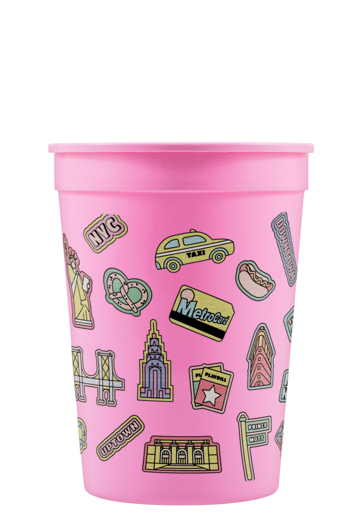 12 oz Stadium Cup Smooth (Color) Digital Print 12