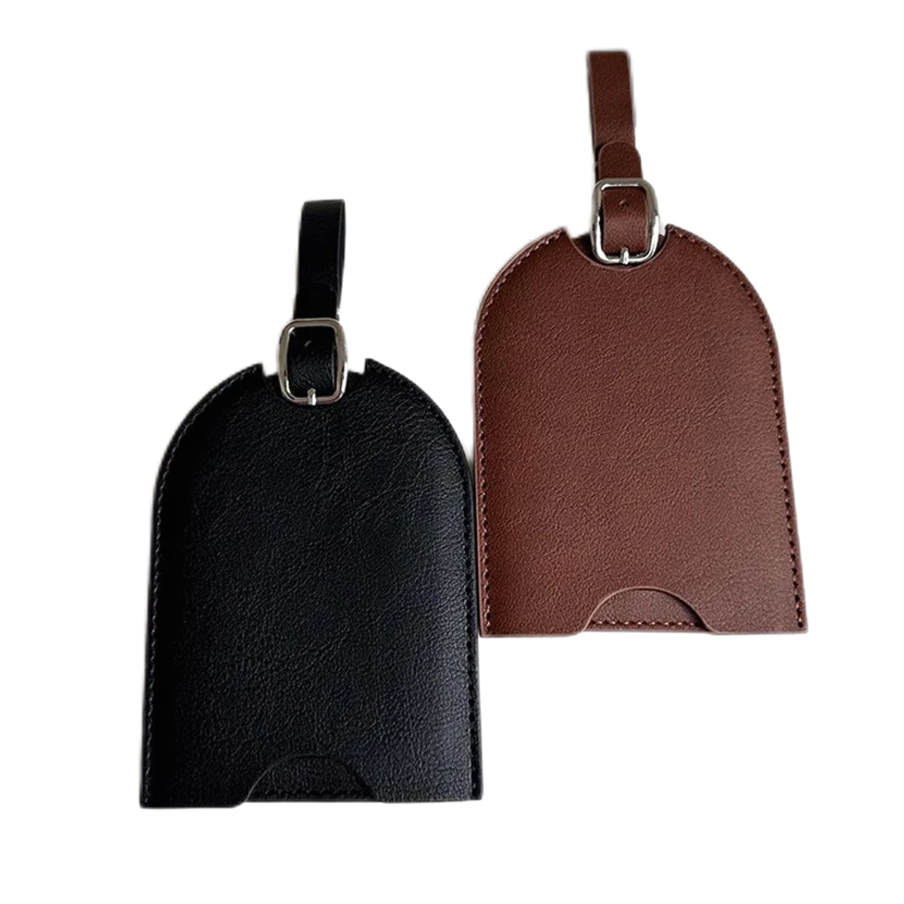 Premium Letherette Luggage Tags with Privacy Cover 9