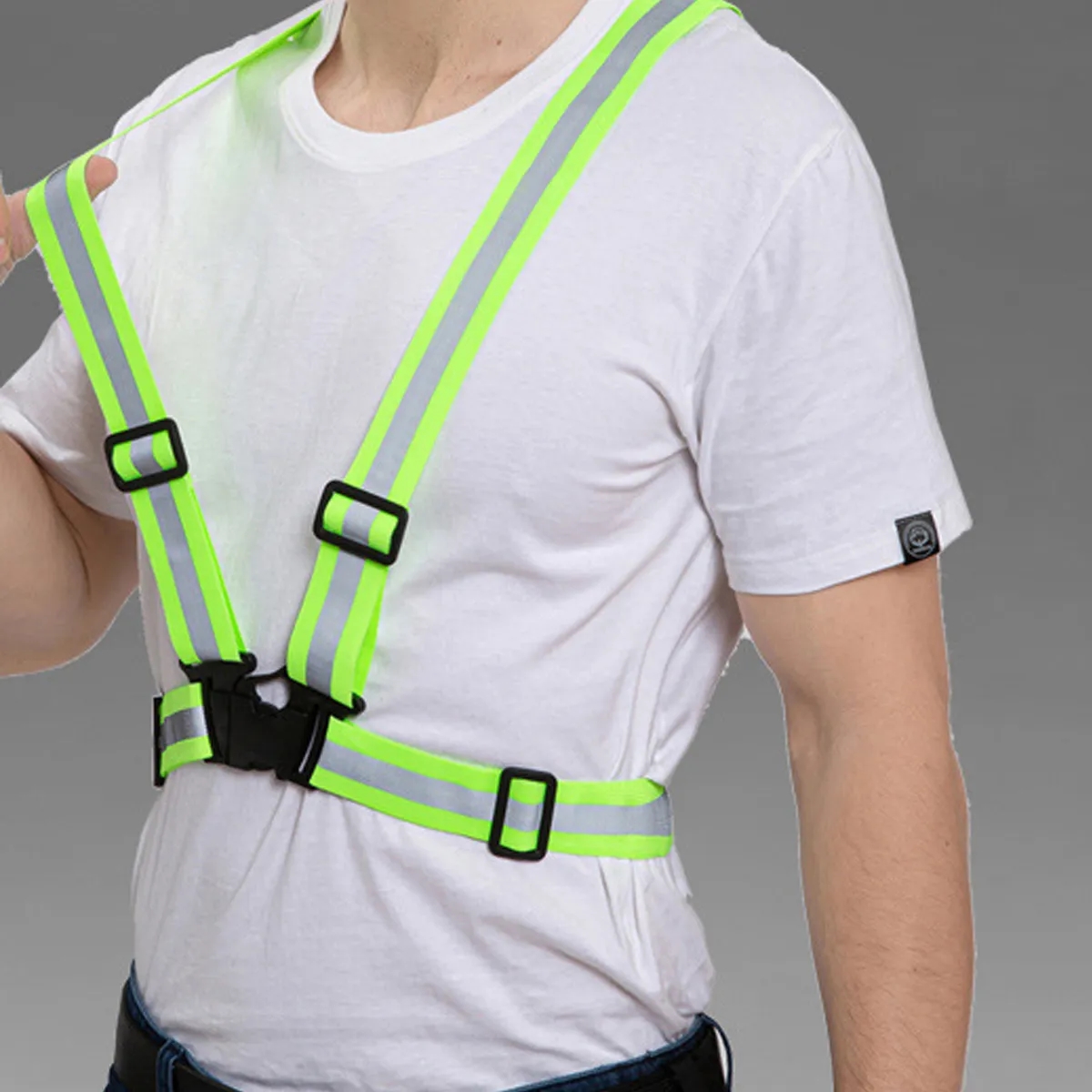 Adjustable Reflective Running Harness 5