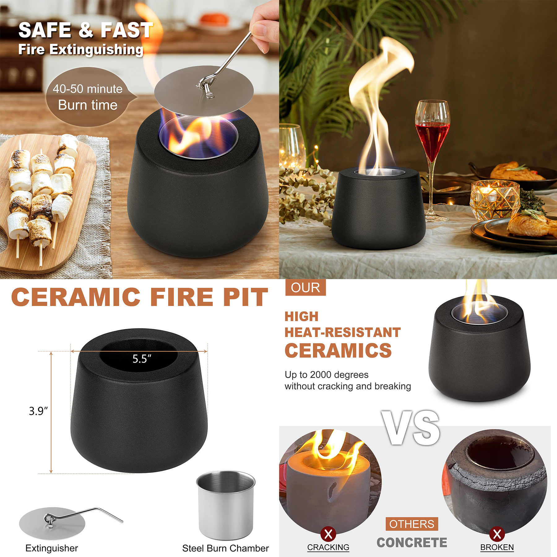 Tabletop Fire Pit