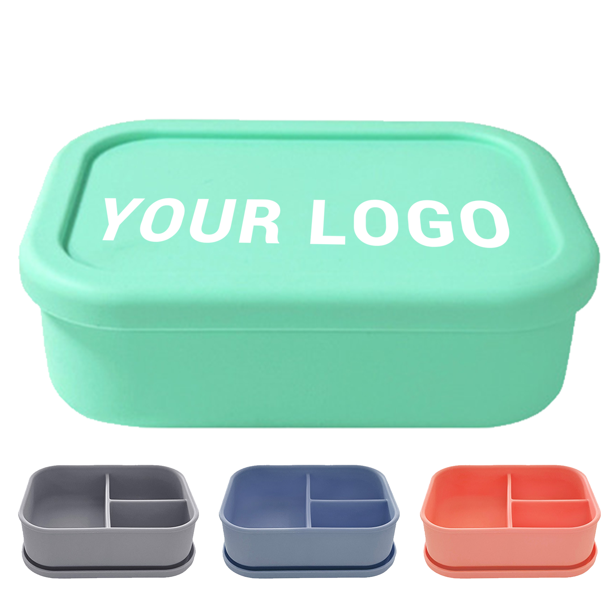 Silicone Portable Lunch Box 2