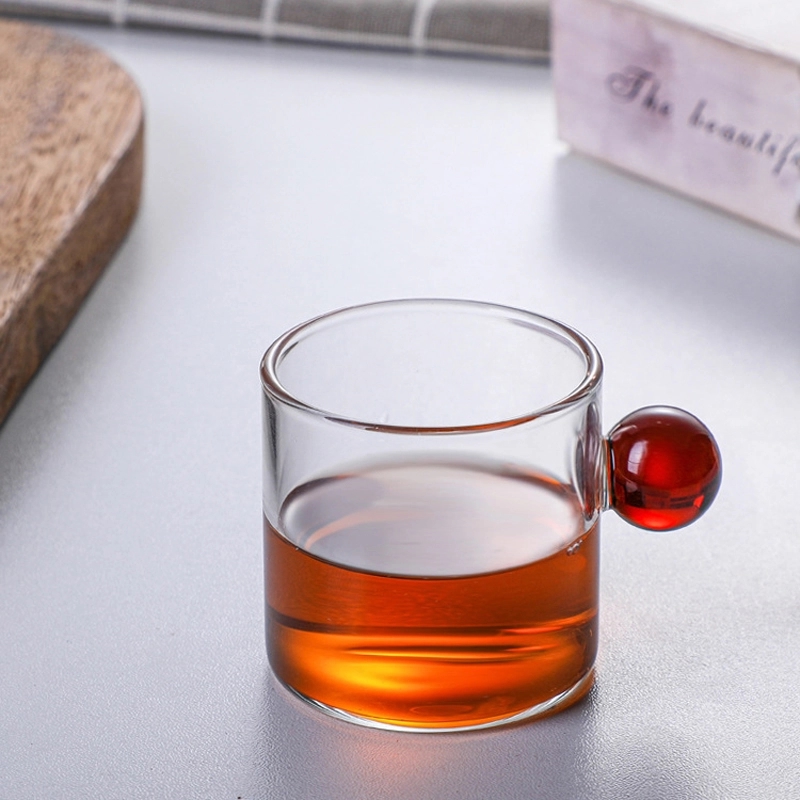 4 OZ/120ML Glass Tea Coffee Mug & Office Drink Gift Cup 11