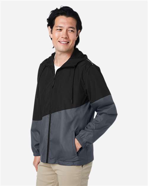 Unisex Techno Lite Colorblock Windbreaker - CE710 16