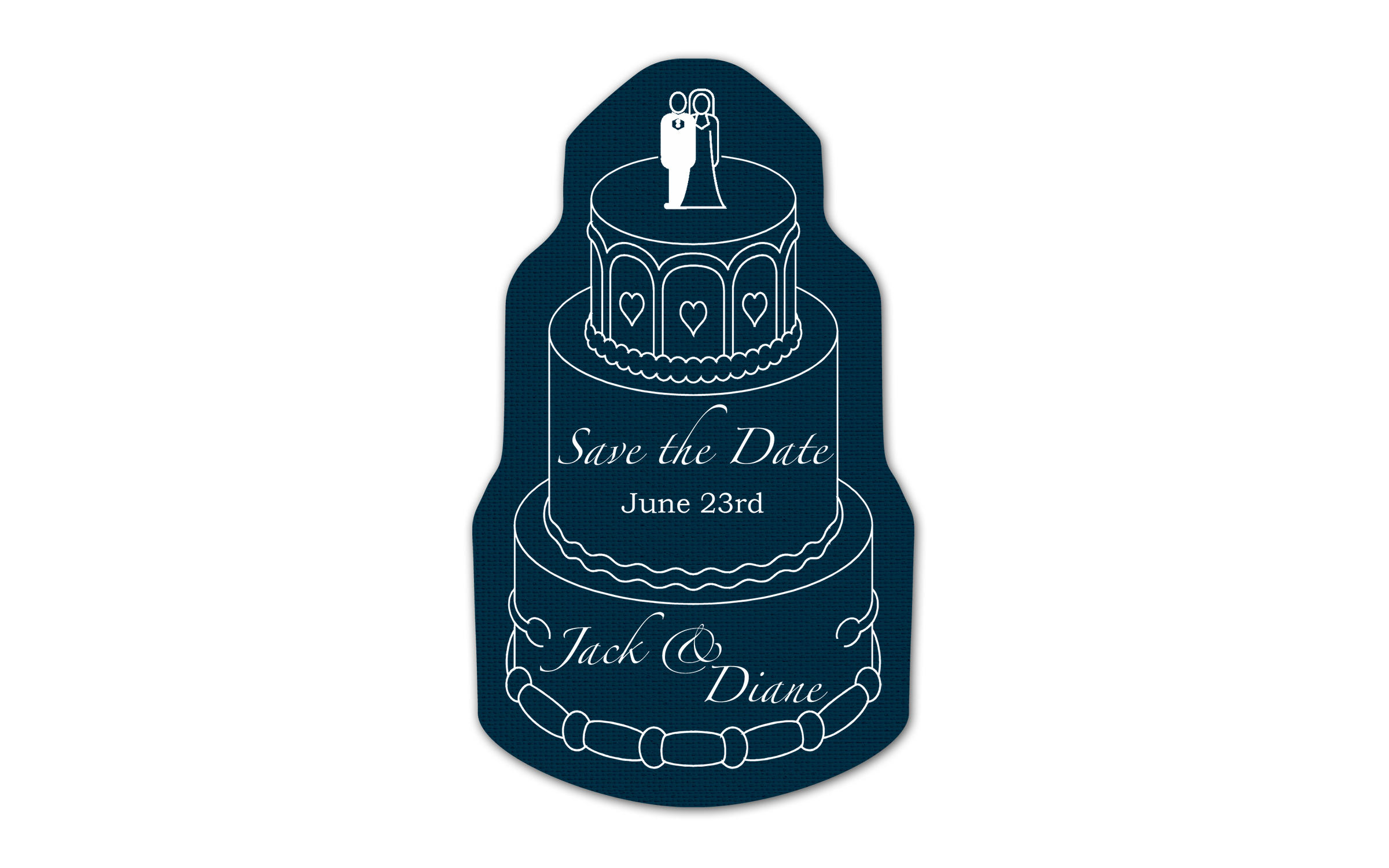 Wedding Cake Vinyl Jar Opener 89