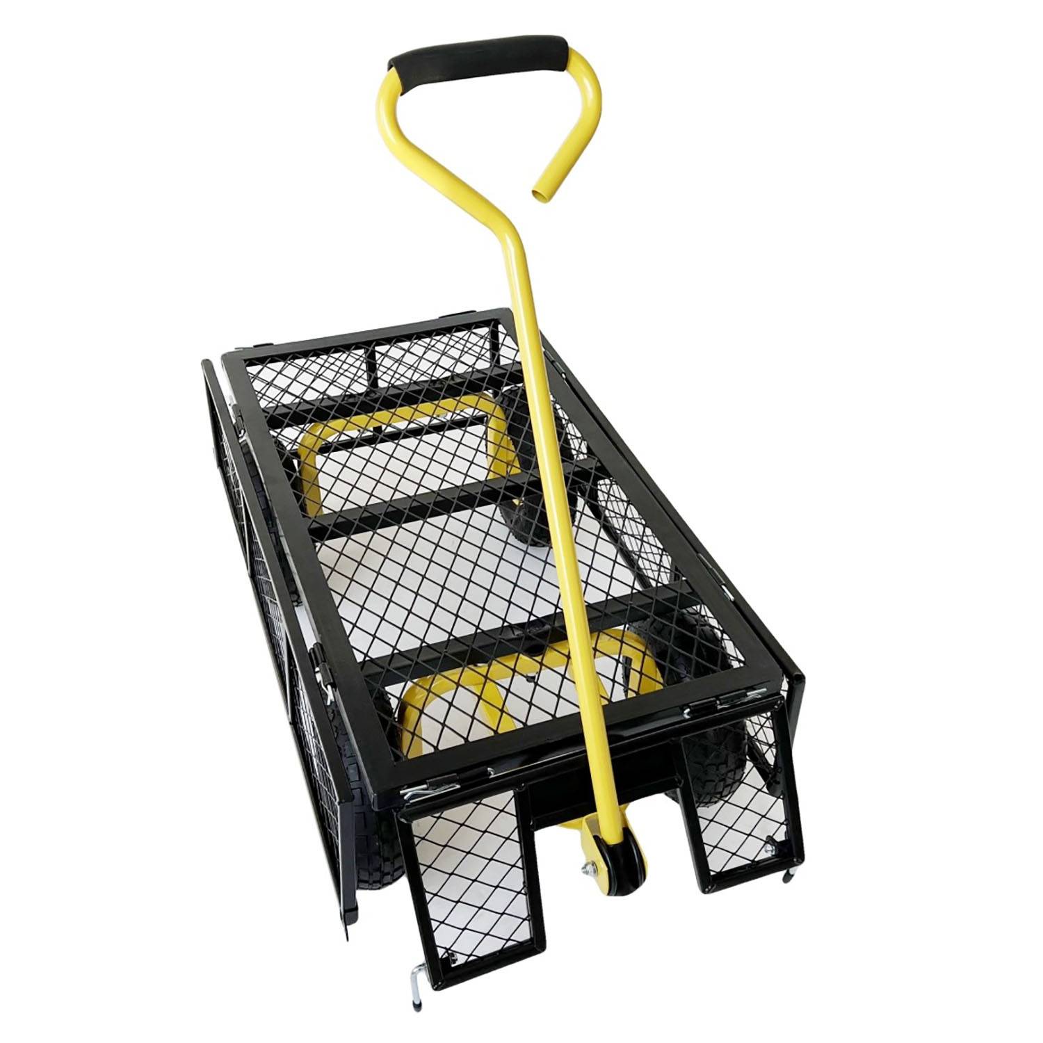 Heavy Duty Steel Garden Cart 4