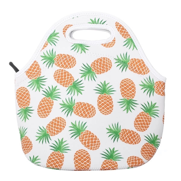 Full Color Neoprene Insulated Lunch Bag 8