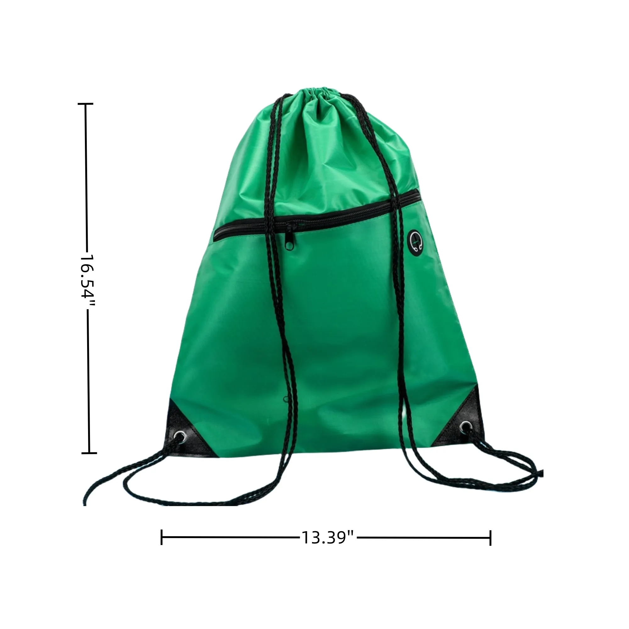 Polyester Drawstring Bags Logo Print Fitness Events 5