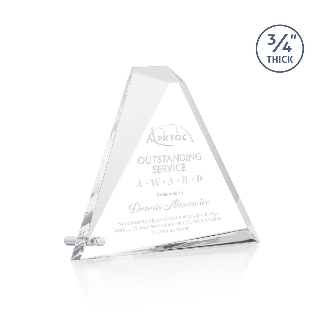 Mosaic Triangle Award - Silver 5