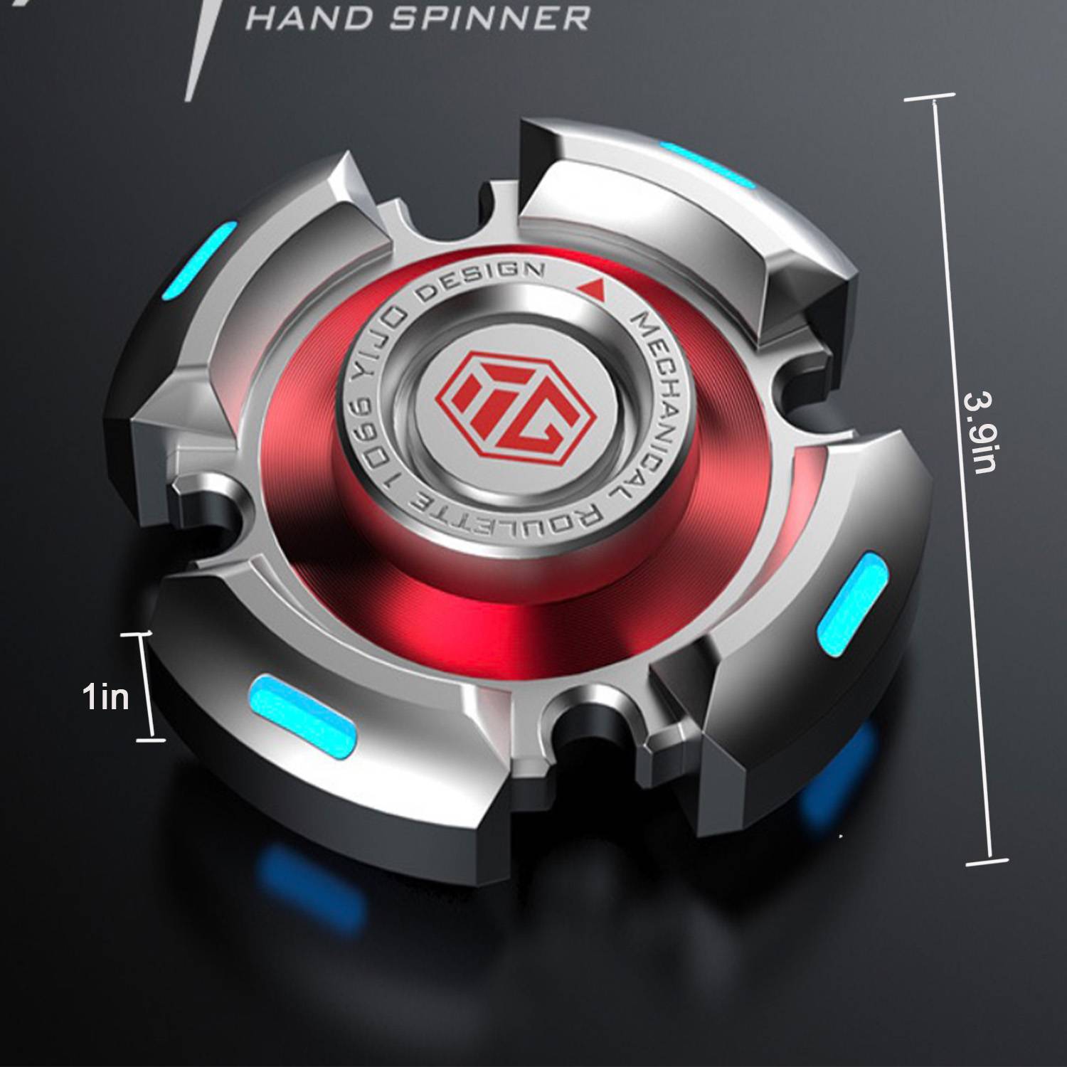 Metal Finger Hand Spinner Toys 2