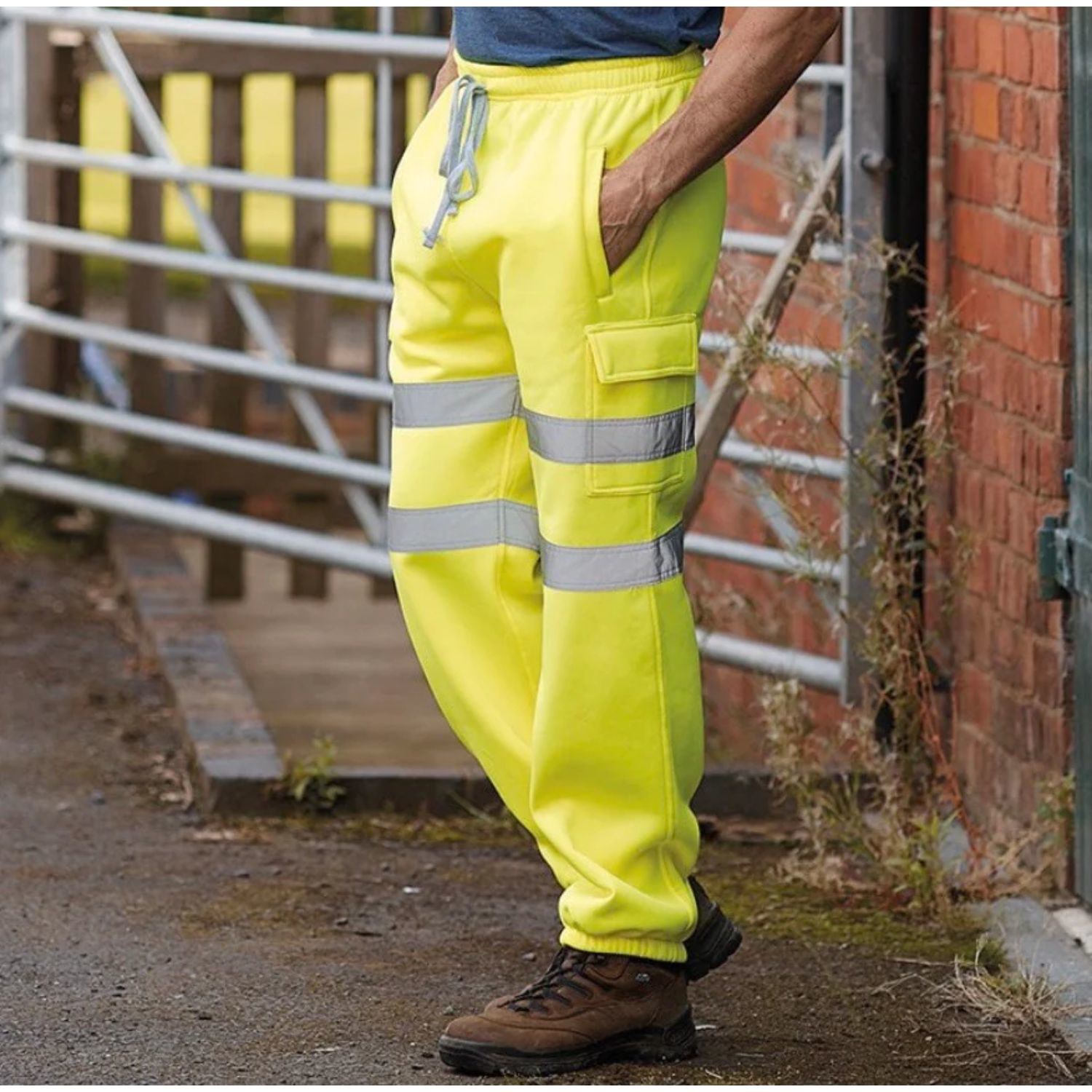 Sweatpants Class 3 High Vis Reflective Safety Workwear Joggers 4