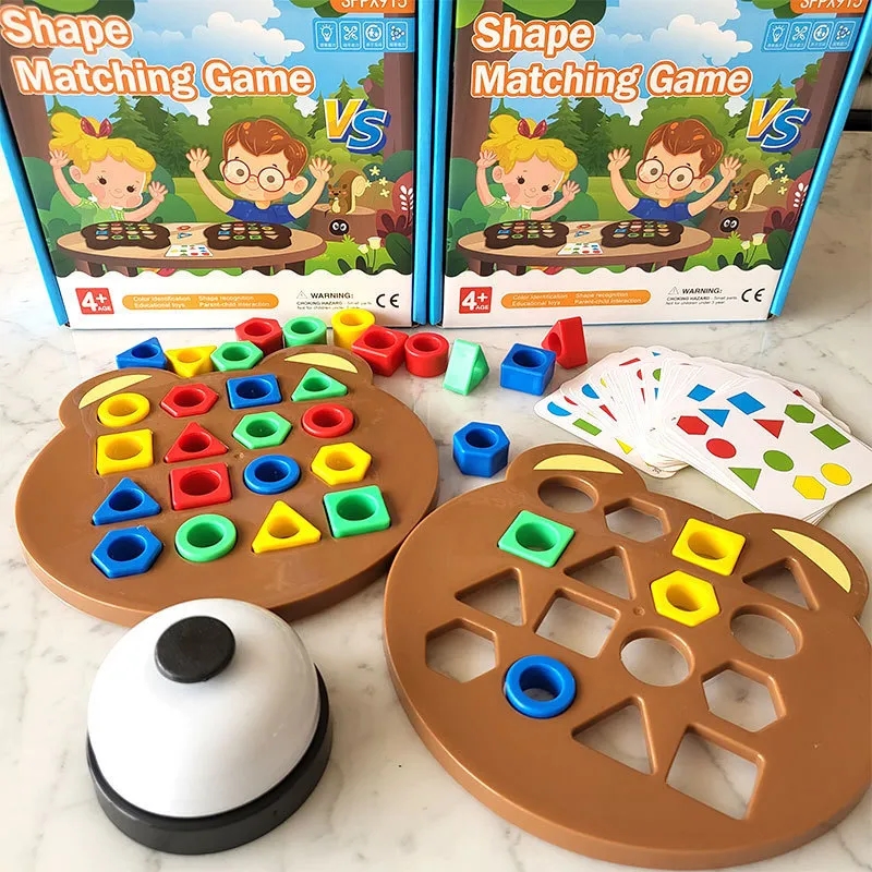 Geometry based early childhood puzzle building blocks 3