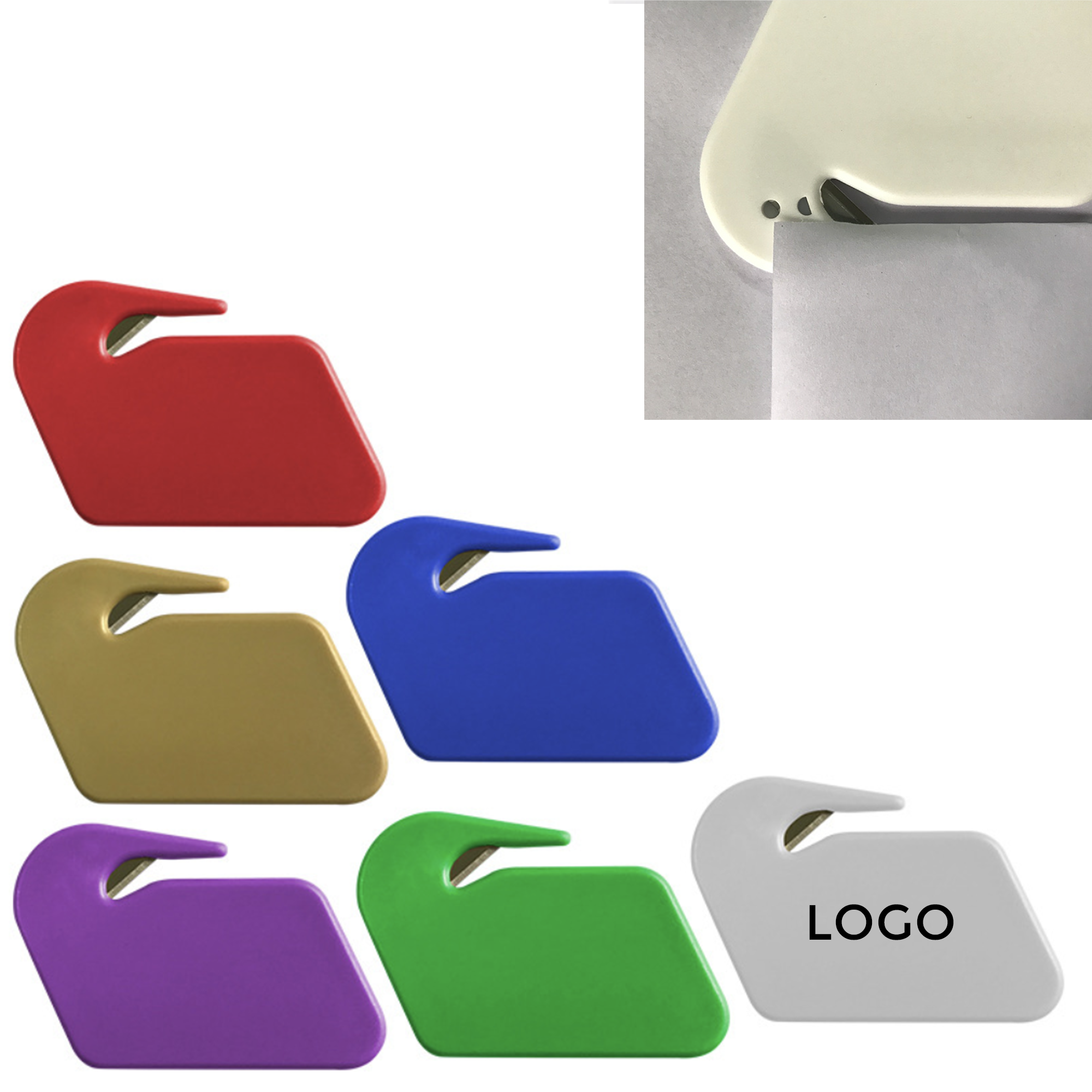 MOQ 10 PCS Versatile Letter Opener Envelope Slitter 5