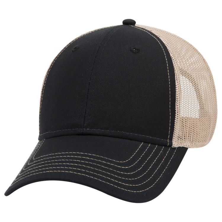 OTTO CAP® 6 Panel Low Profile Mesh Back Trucker Hat 178