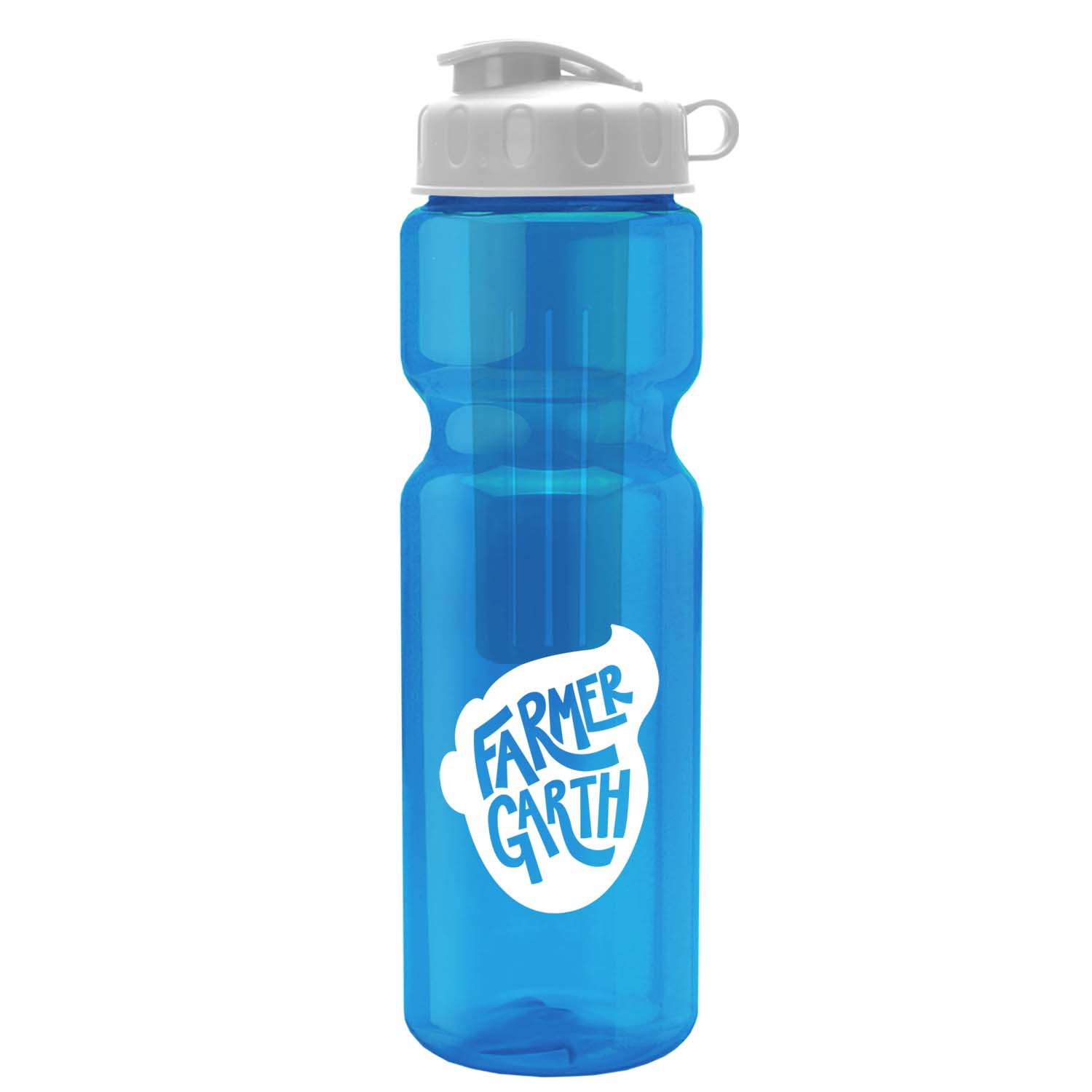 Champion - 28 oz. Transparent Bottle with Flip and Infuser 4
