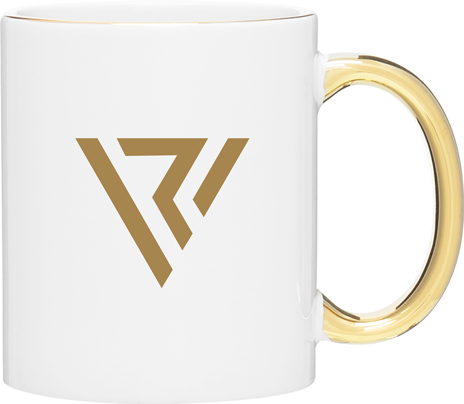 11 oz c-handle mug metallic
