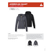 American Giant Classic Full Zip Hoody - Women's 66