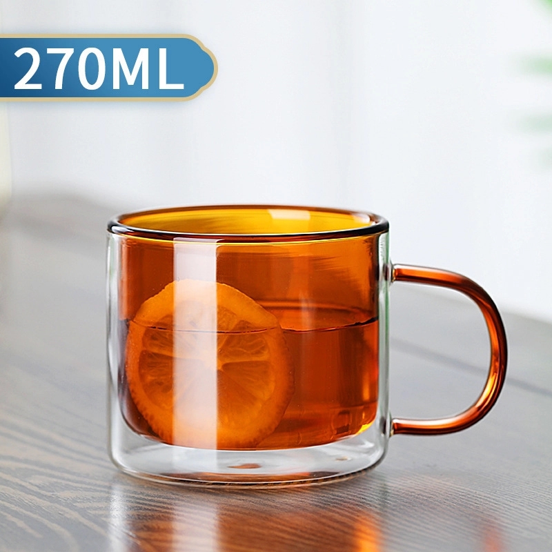 Custom 9 OZ. Glass Tea Coffee Mug & Office Drink Gift Cup 7