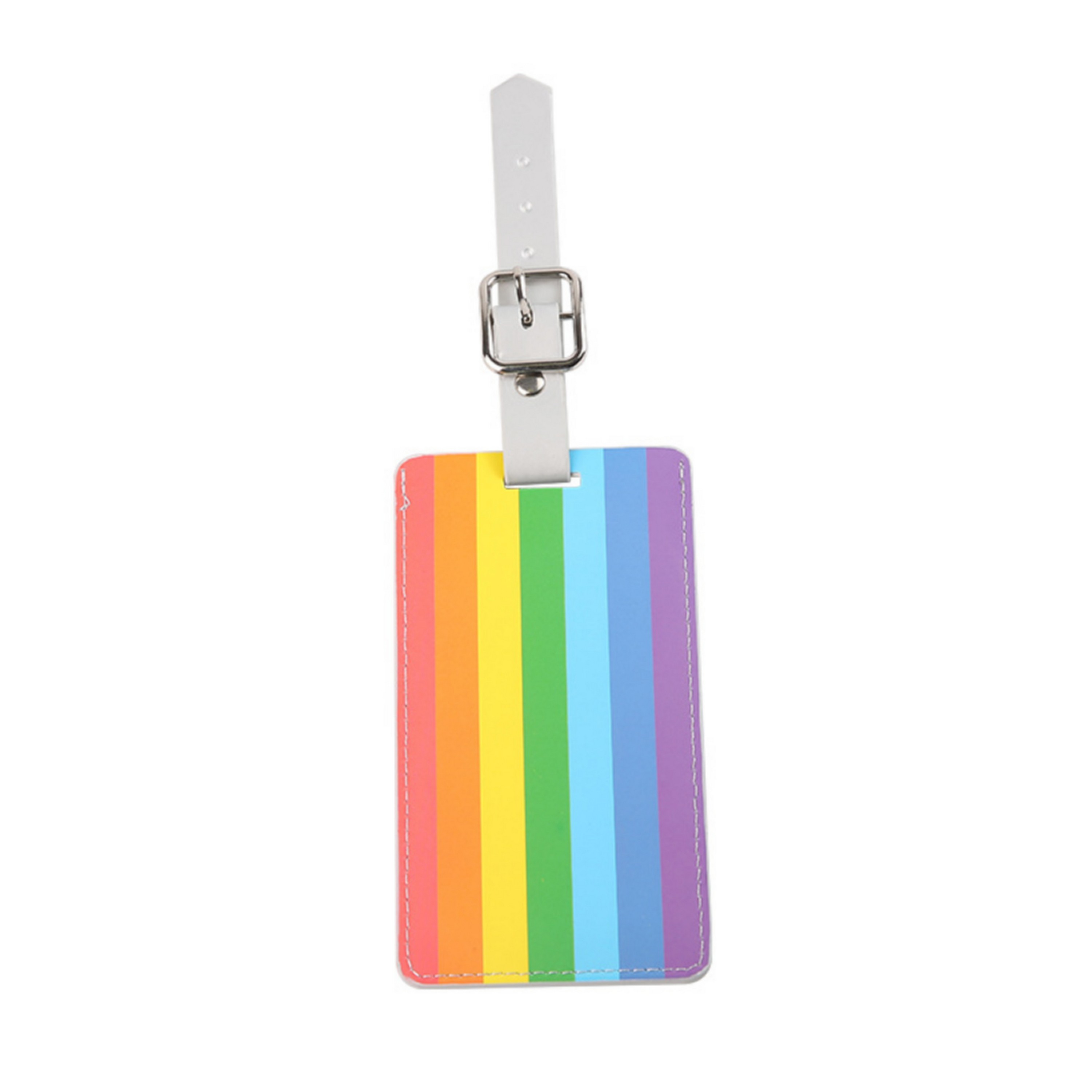 Rainbow Debossed Luggage Tag 4