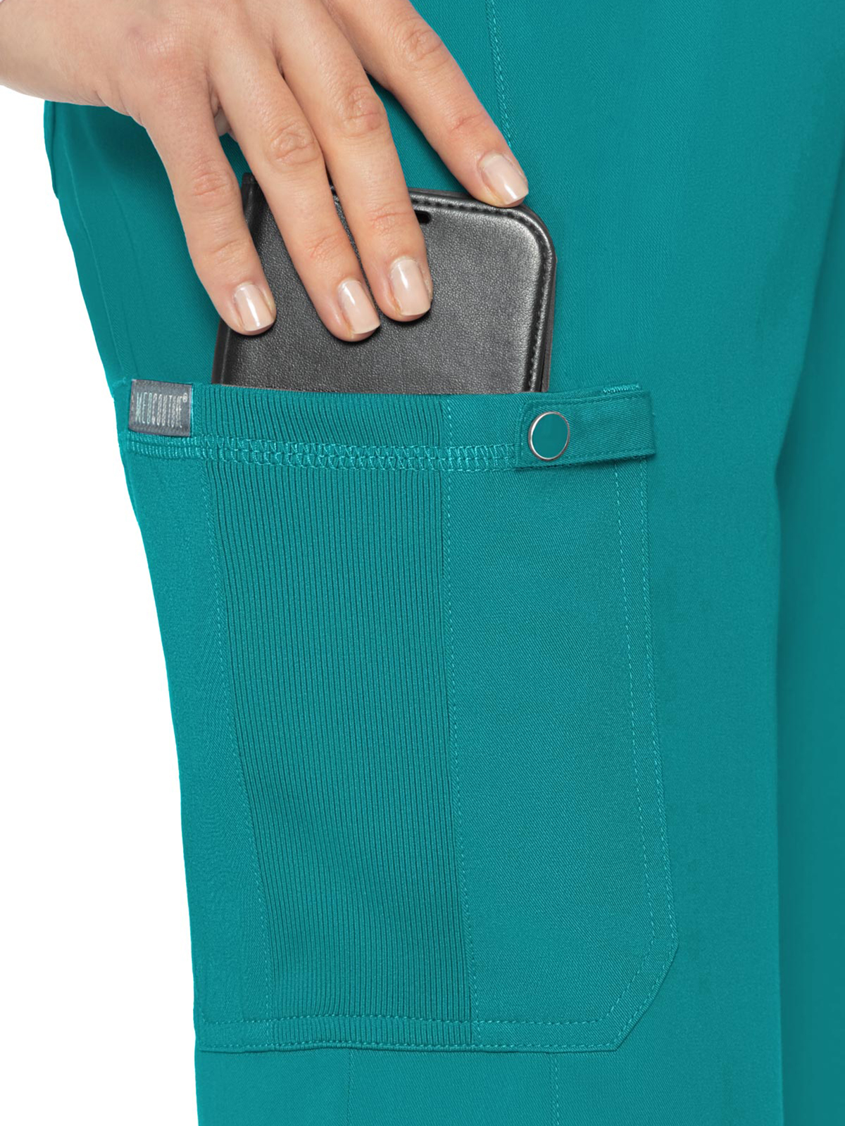 Med Couture - MC Touch - Women's 6-Pocket Jersey-Knit Waistband Pant 23